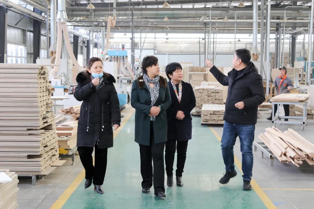 禹城市總工會慰問好樂家禹城生產基地